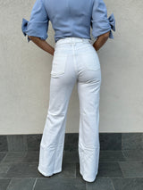 Jeans wide leg BIANCO - PATRIZIA PEPE