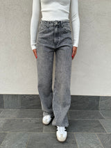 Jeans grigio strass - ANNAROCK