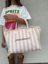 Borsa MAXI riga rosa - HINNOMINATE