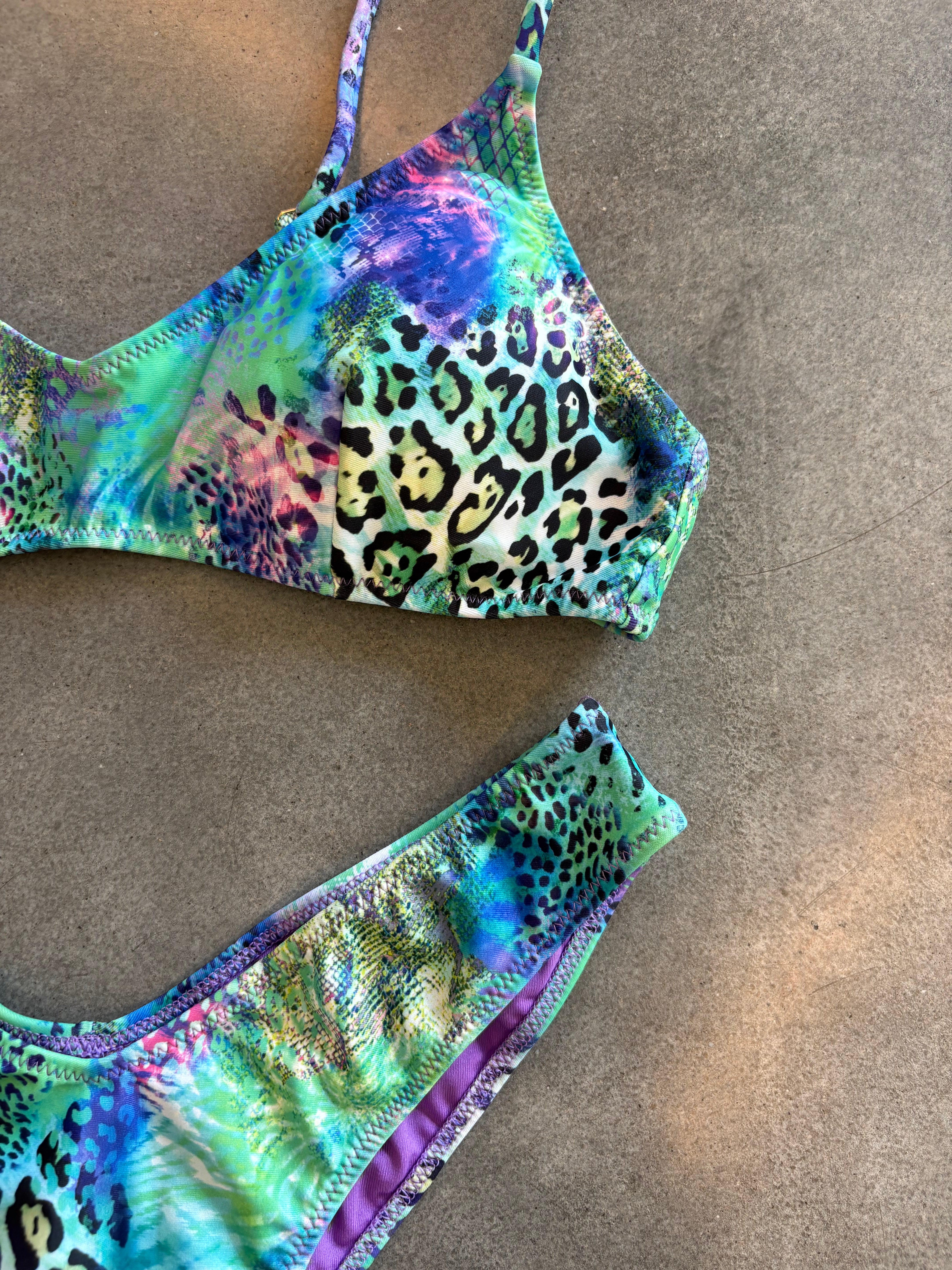 Bikini top PATCH ANIMALIER - 4GIVENESS