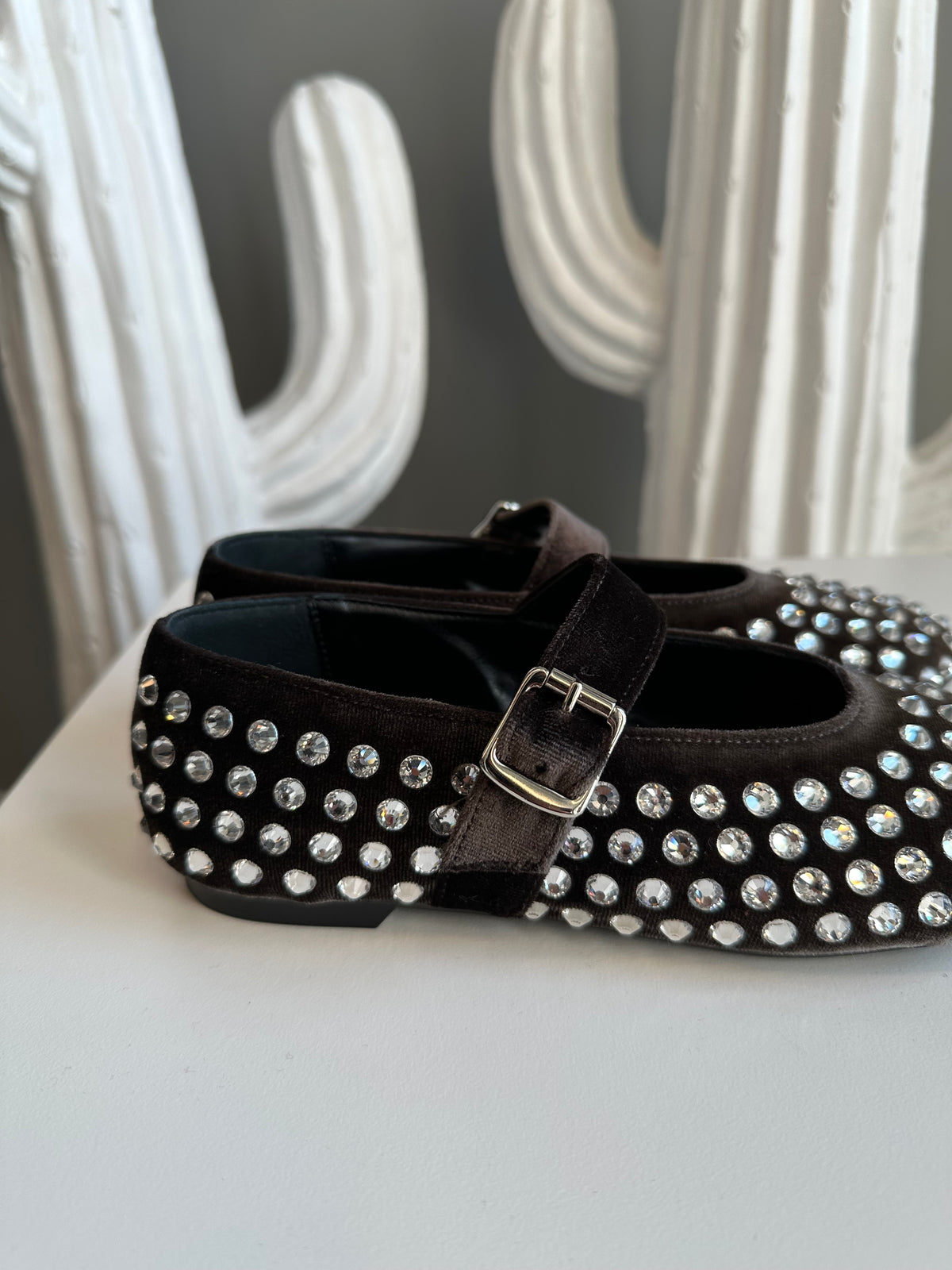 Ballerine strass MORO - OVYÈ