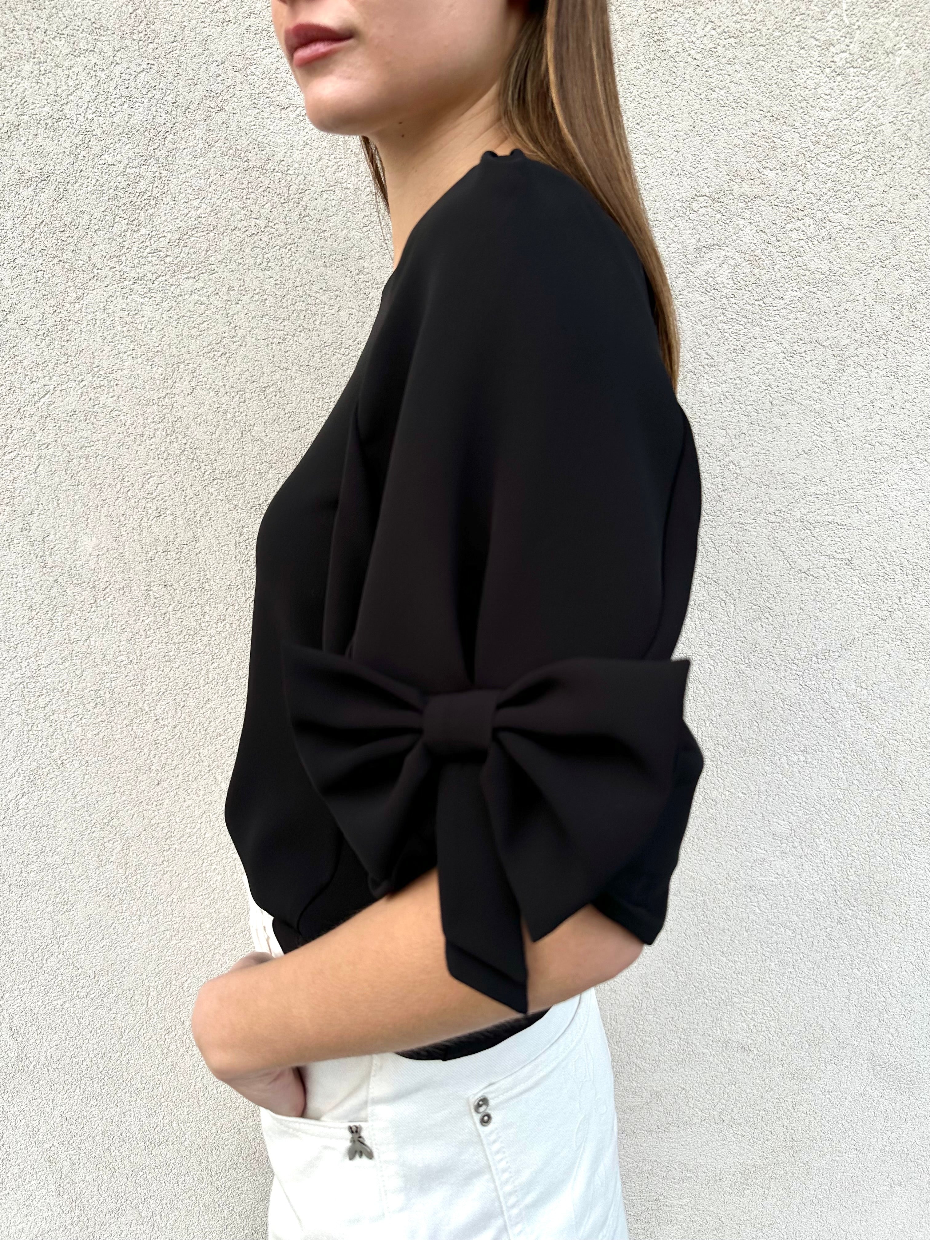 Maglia fiocchi NERA - VICOLO