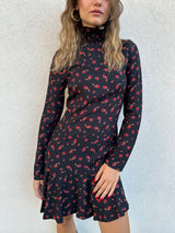 Abito ASTRID rose rosse - MAR DE MARGARITAS