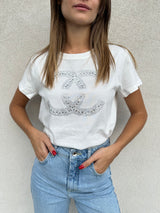 T-shirt strass - VICOLO