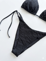 Bikini triangolo PIZZO NERO - MATINÉE