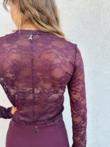 Maglia pizzo BORDEAUX - PATRIZIA PEPE