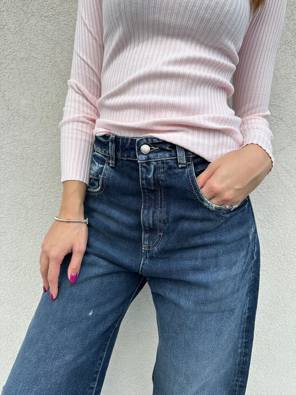 Jeans POPPY Dark Blue - ICON DENIM