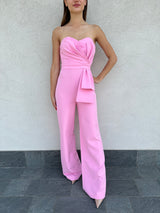 Tuta scollo cuore PINK - SILENCE LIMITED