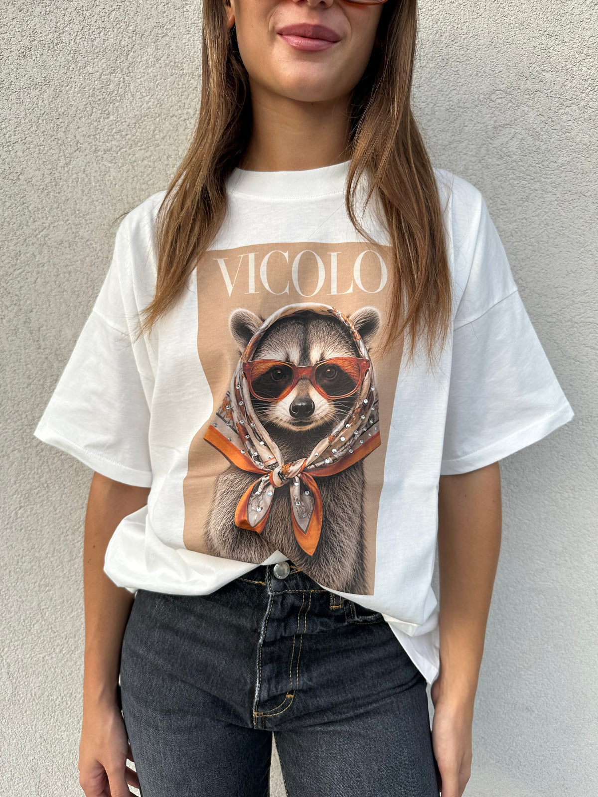 T-shirt procione CARAMEL - VICOLO