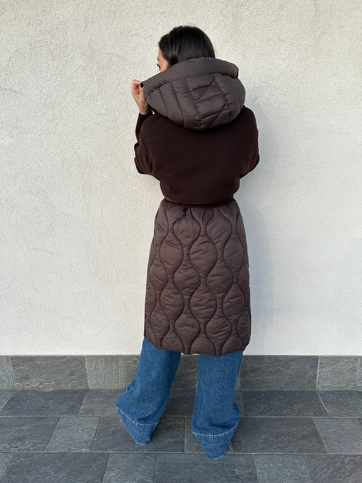 Cappotto piumino MORO - VICOLO