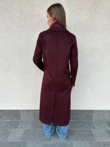 Cappotto lungo BORDEAUX - VICOLO