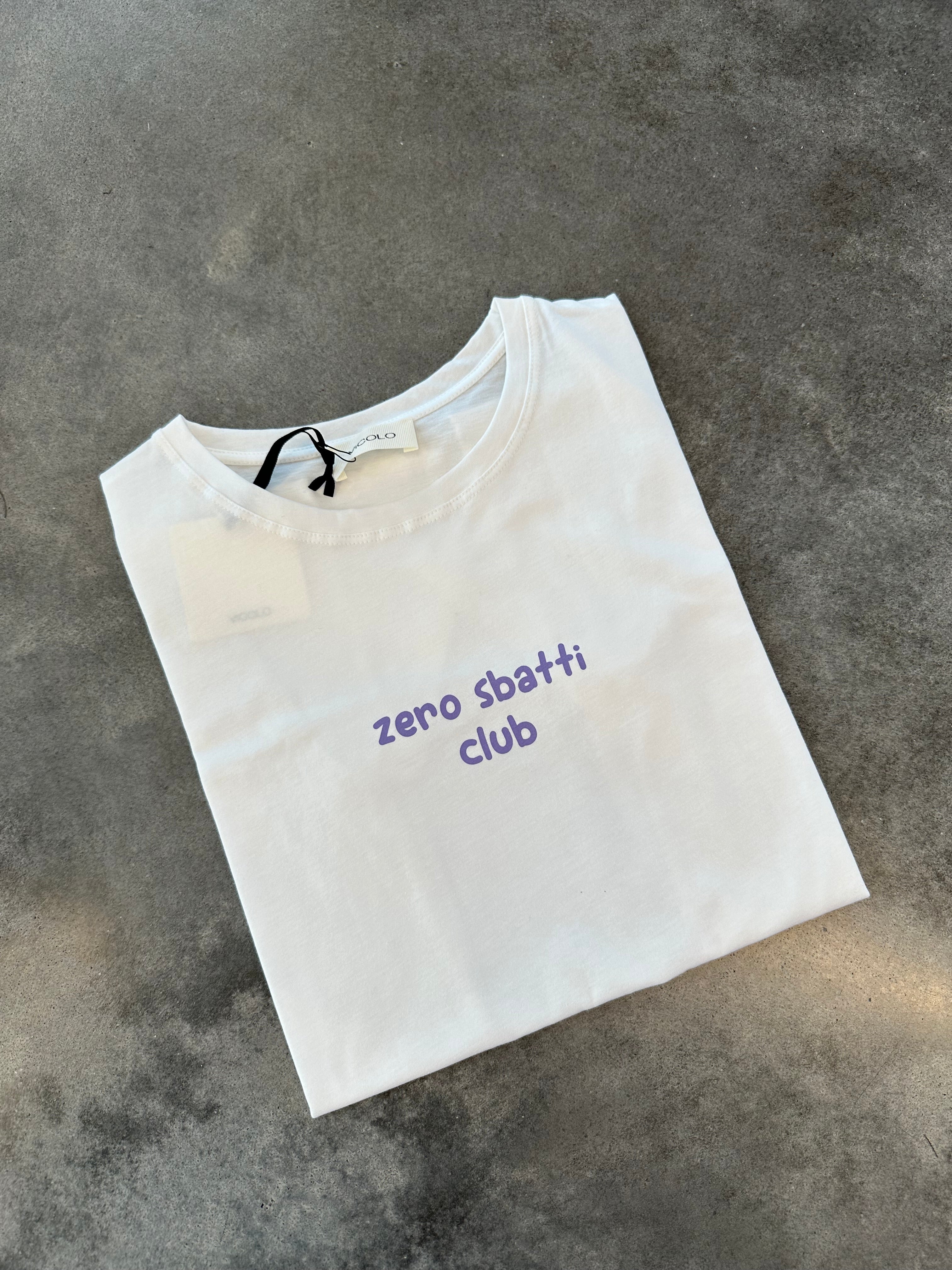 T-shirt ZERO SBATTI CLUB - VICOLO