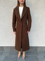 Cappotto monopetto MORO - SILENCE LIMITED