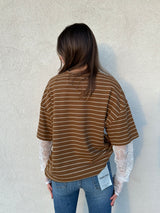 T-shirt maniche pizzo RIGA PANNA - VICOLO