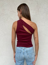 Top monospalla MORO - VICOLO