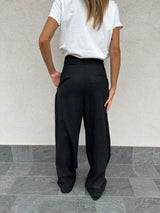 Pantalone gessato strass - VICOLO