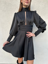 Abito scollo goccia - SILENCE LIMITED