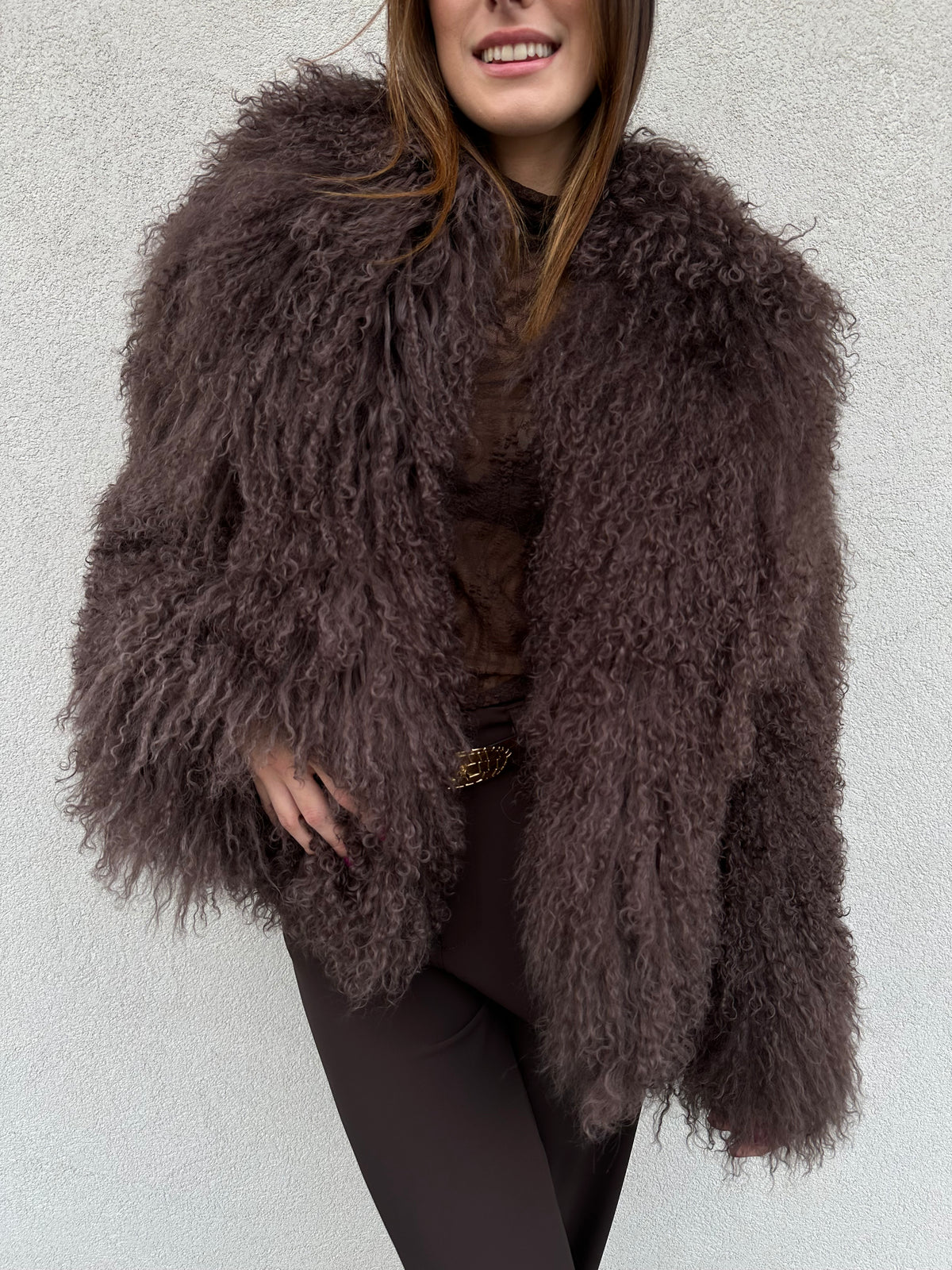 Pelliccia Mongolia MORO - YES LONDON