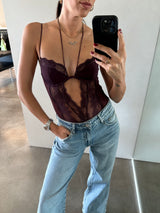 Body in tulle e pizzo - PATRIZIA PEPE