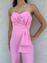 Tuta scollo cuore PINK - SILENCE LIMITED