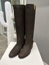 Stivale classico nabuk CIOCCOLATO - VIAROMA15