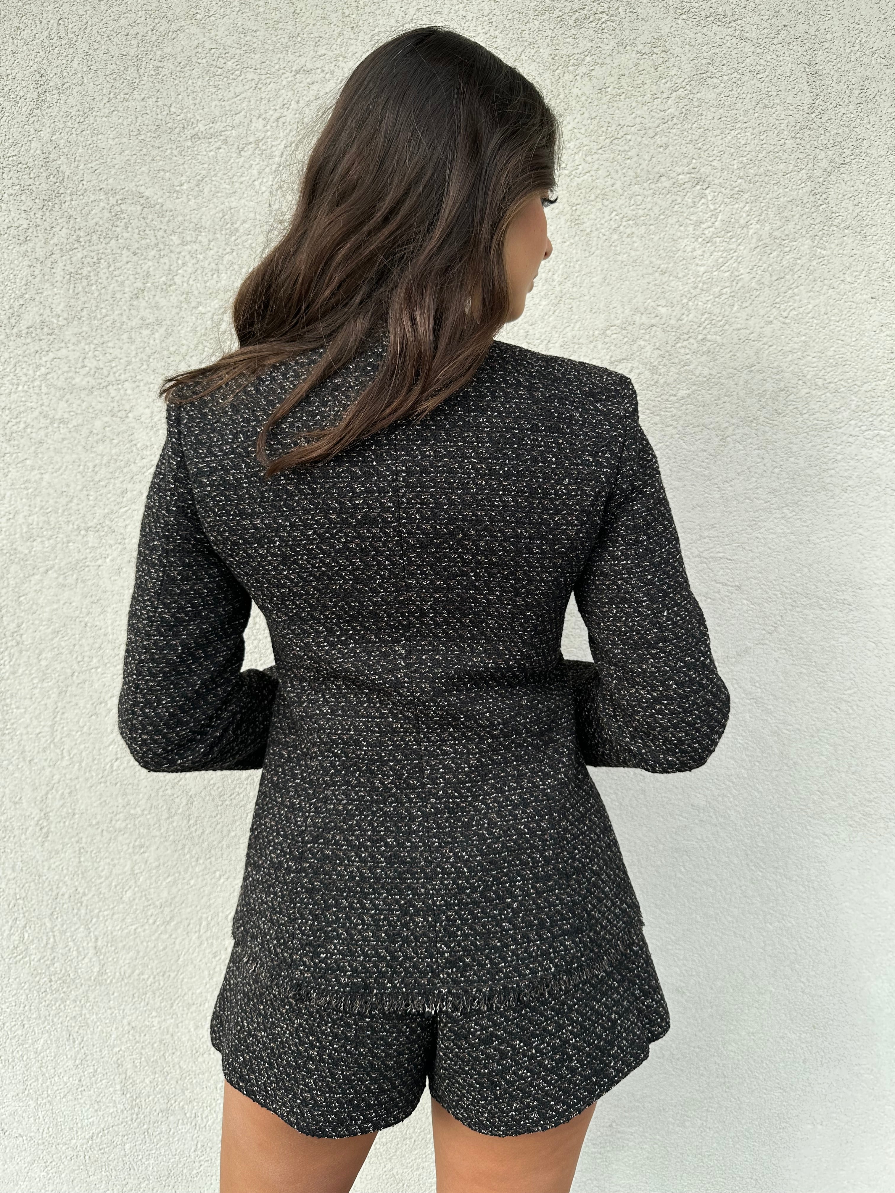 Giacca coreana tweed - VICOLO