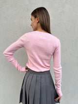 Maglia catenine ROSA - PATRIZIA PEPE