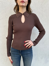 Maglia goccia MORO - VICOLO