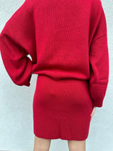 Gonna in maglia ROSSA - VICOLO