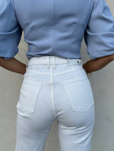 Jeans wide leg BIANCO - PATRIZIA PEPE