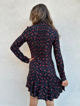 Abito ASTRID rose rosse - MAR DE MARGARITAS