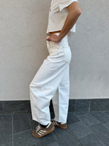 Jeans barrel bianco DELIA - VICOLO