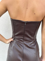 Tutina intrecciata MORO - SILENCE LIMITED