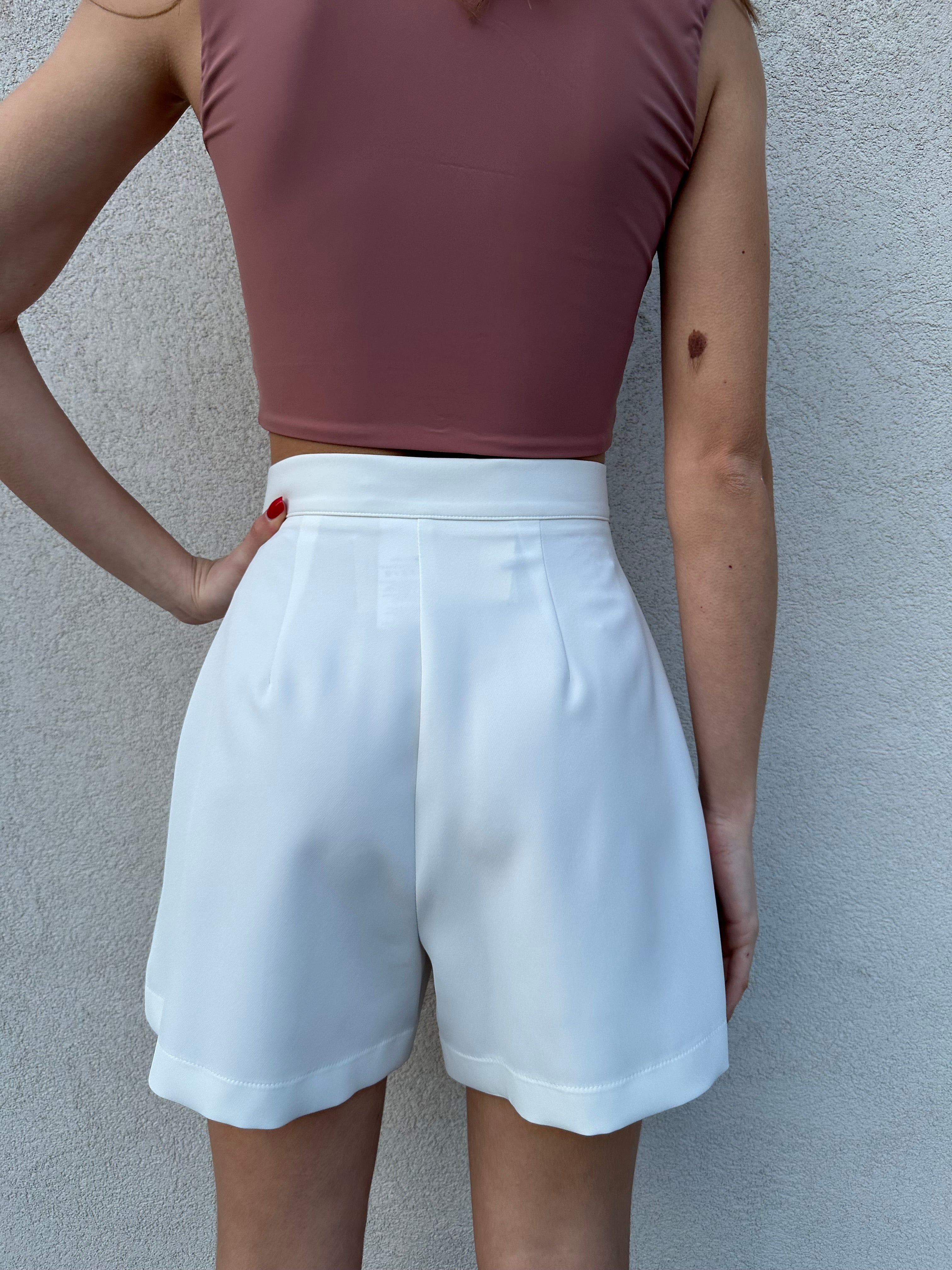 Pantaloncino BIANCO - SILENCE LIMITED
