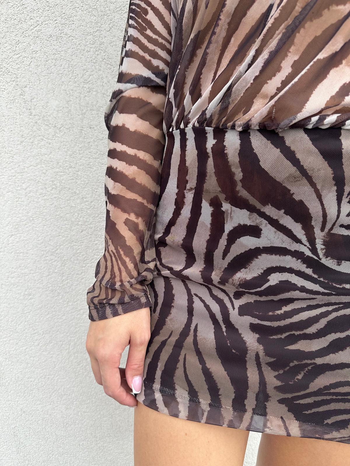 Abito tulle ZEBRA - VICOLO
