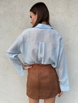 Camicia strass AZZURRA - ANNAROCK