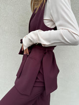 Gilet bordeaux - VICOLO