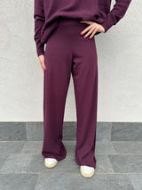 Pantalone tuta MELANZANA - KONTATTO