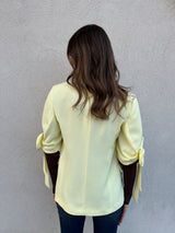 Giacca fiocchi GIALLO VANIGLIA - VICOLO