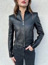 Giubbino biker in pelle - PATRIZIA PEPE
