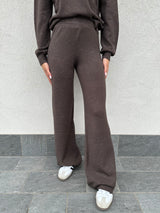 Pantalone paillettes CIOCCOLATO - HINNOMINATE