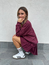 Shorts pieghe BORDEAUX - HINNOMINATE