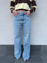 Jeans wide leg chiaro - PATRIZIA PEPE