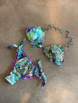 Bikini triangolo frou frou PATCH ANIMALIER - 4GIVENESS