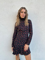 Abito ASTRID rose rosse - MAR DE MARGARITAS