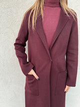 Cappotto lungo BORDEAUX - VICOLO