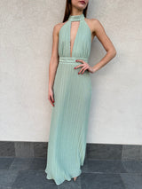 Abito MINA verde acqua - SILENCE LIMITED