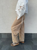 Jeans barrel DELIA biscotto - VICOLO