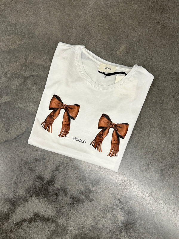 T-shirt fiocchi - VICOLO