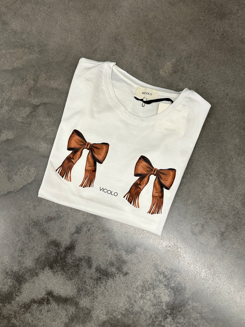 T-shirt fiocchi - VICOLO